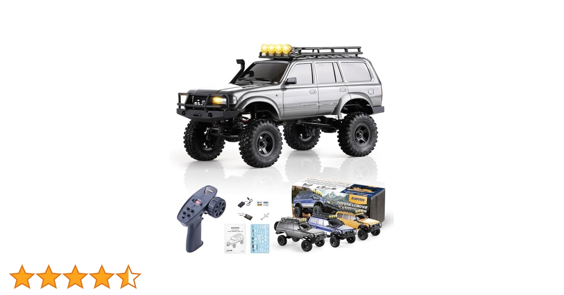 1/18 クローラーラジコン 1/24 電動RC完成セット 4WD ミニロッククローラー（クライミング